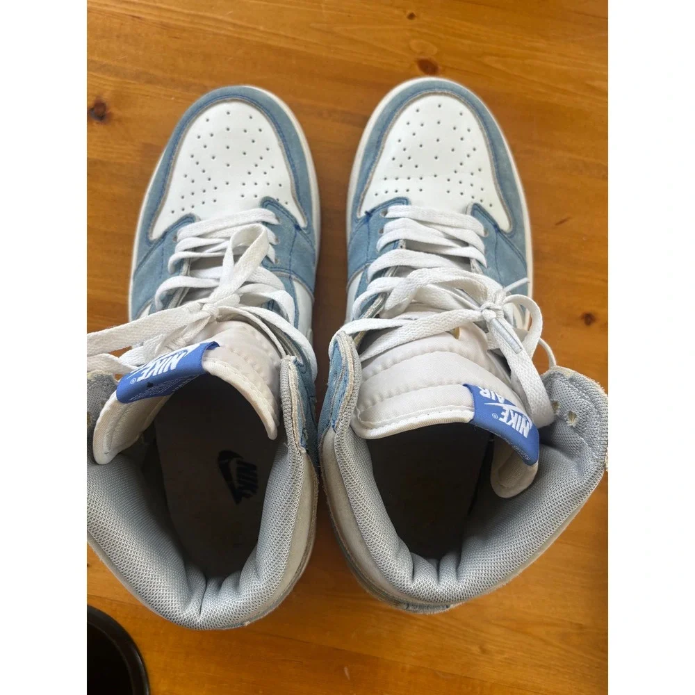 Jordan 1 Retro High OG Hyper Royal White Blue Mens 9.5